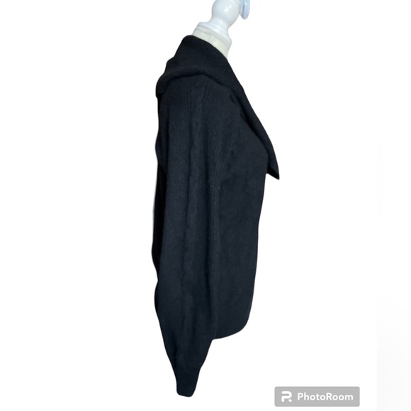 Maurice’s Cowl Neck Black Sweater - Picture 2 of 7